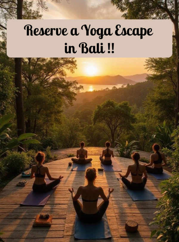 Book Your Yoga & Meditation in Bali with Mountain View