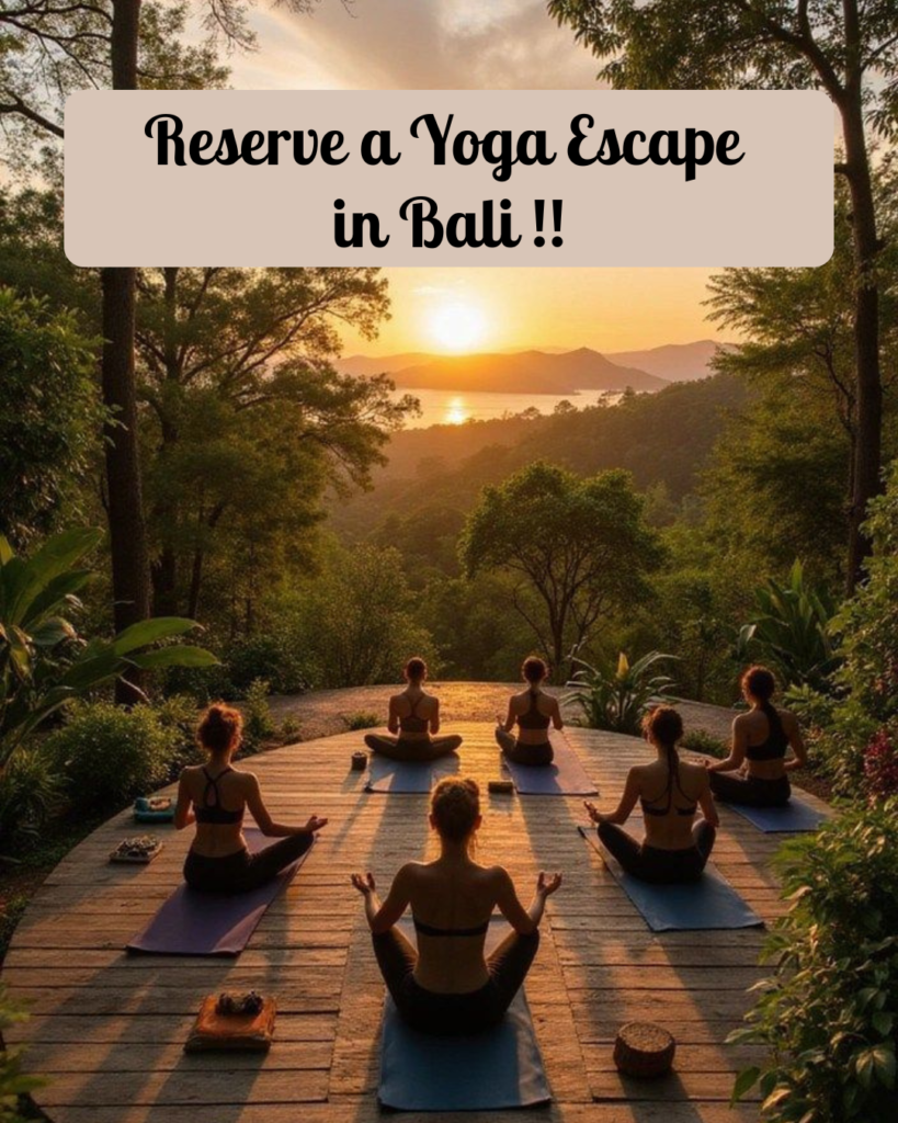 Book Your Yoga & Meditation in Bali with Mountain View